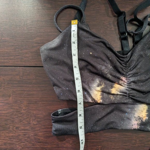 Handful Cut-Out Galaxy Sports Bra - Picture 6 of 6